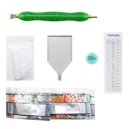 7" Orange Refresher Diamond Art Kit by Make Market®
